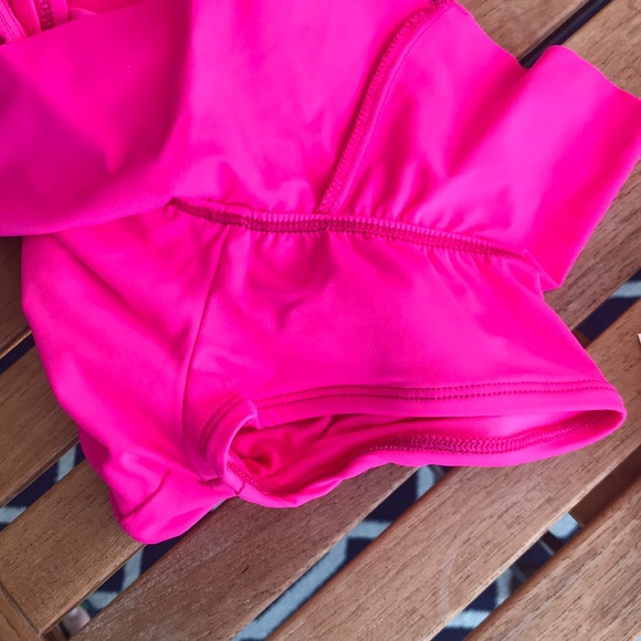 NWT Trina Turk Pink Bandeau Swim Top - Picture 6 of 7